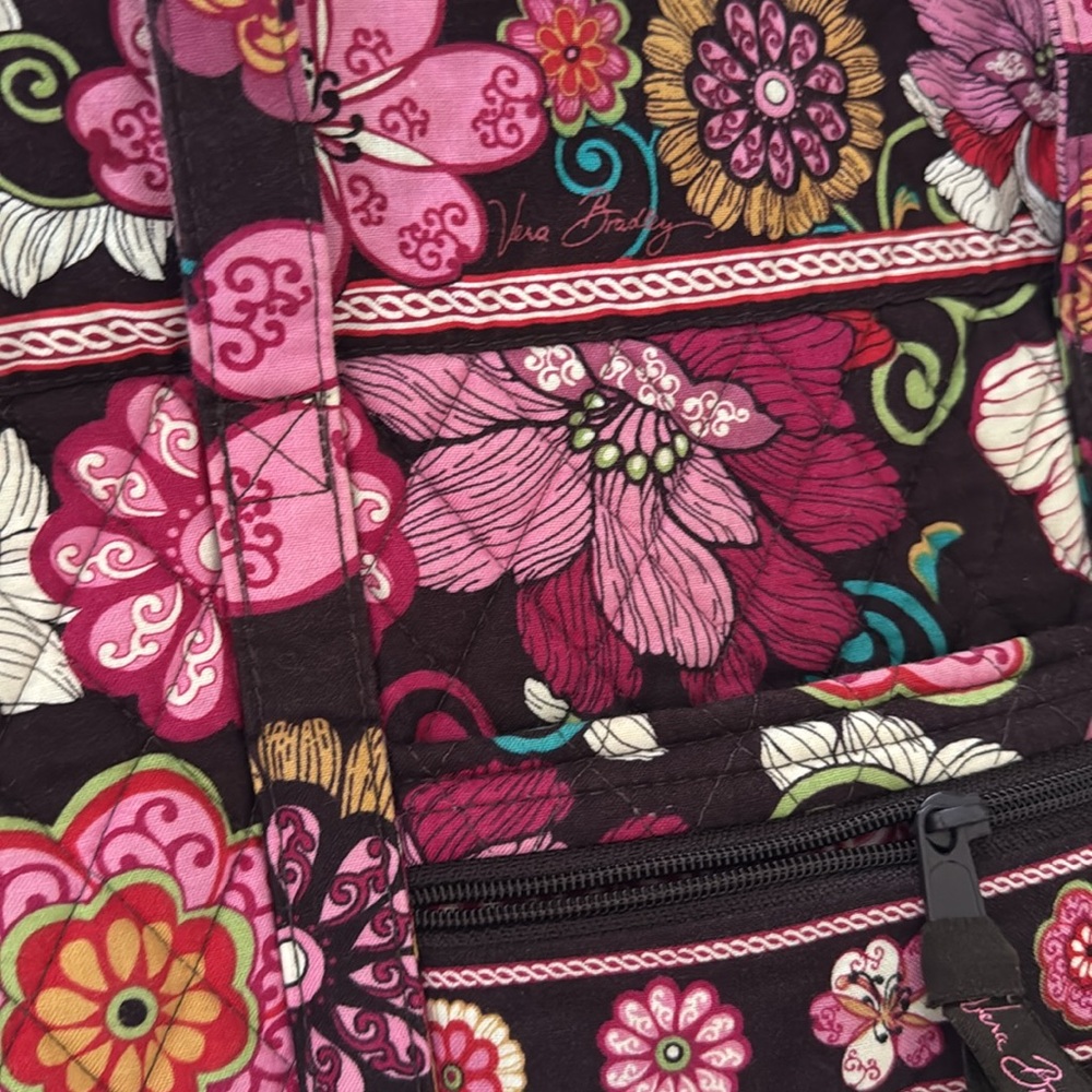 🌸Vera Bradley Shoulder Tote🌸 - Picture 6 of 8